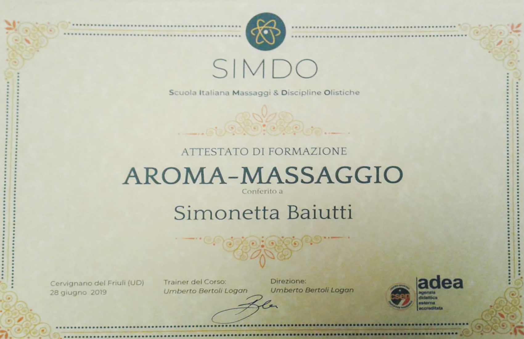 SIMO Massaggi Professionali Nimis