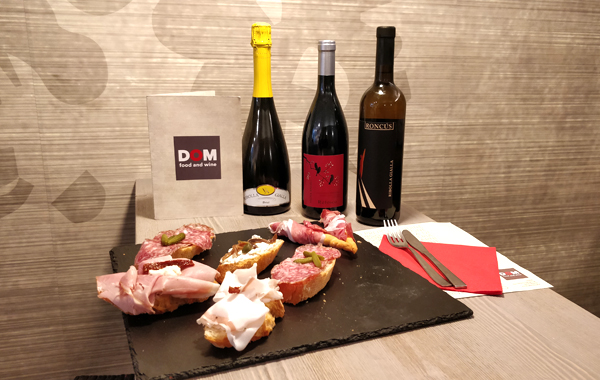 DOM Food&Wine - Apericena per 2 persone